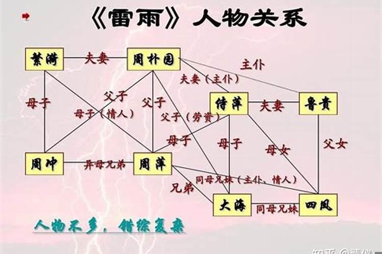 雷雨的家庭关系