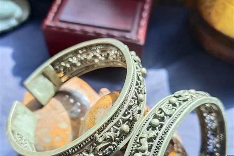 十二生肖银镯子