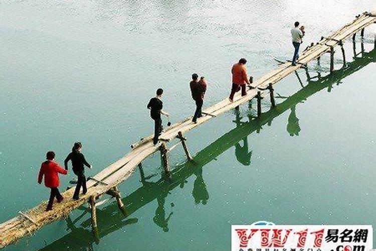 梦见桥发大水过不去