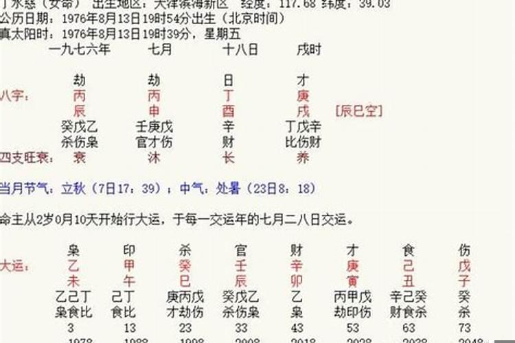 月柱为空怎么回事