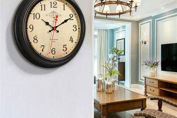 客厅挂钟的风水