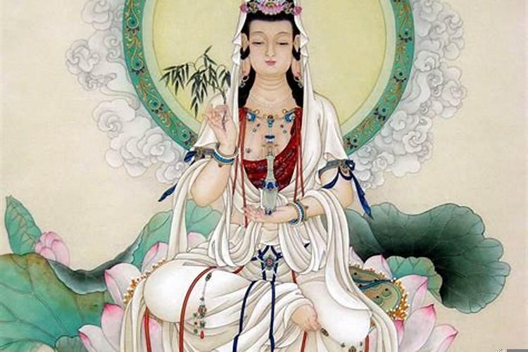 梦见佛和观音菩萨像