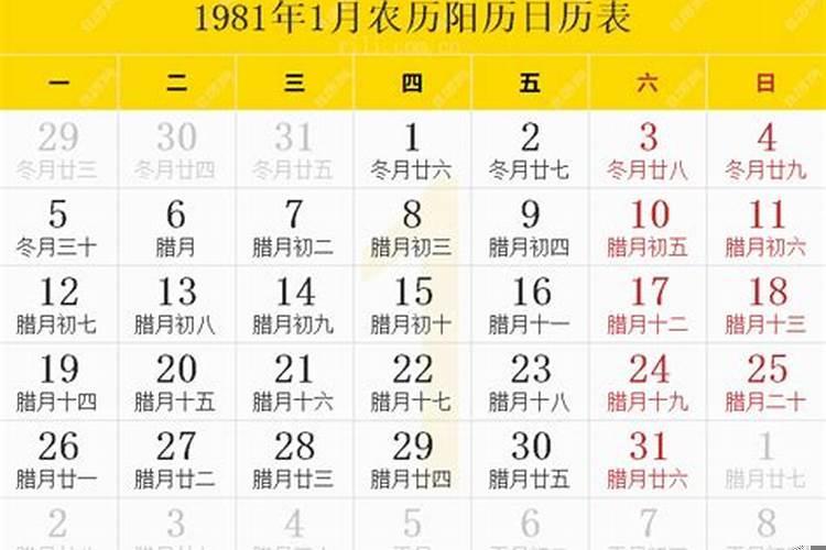 1981年10月20日酉时是什么命