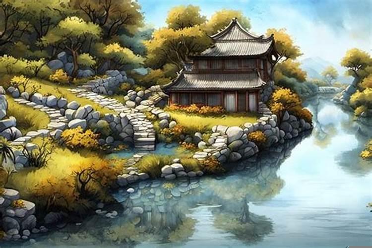 梦见路两边都是大水