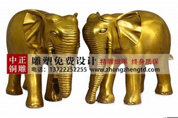 铜象的风水作用朝向