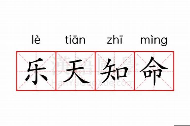 乐天知命的生肖