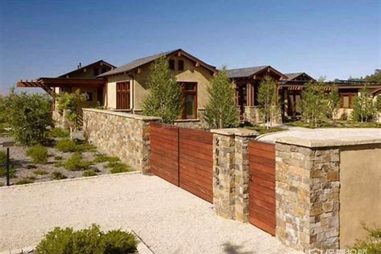 农村门口如何设计?