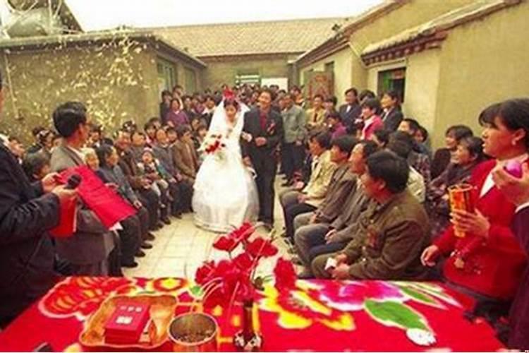 农村的订婚流程