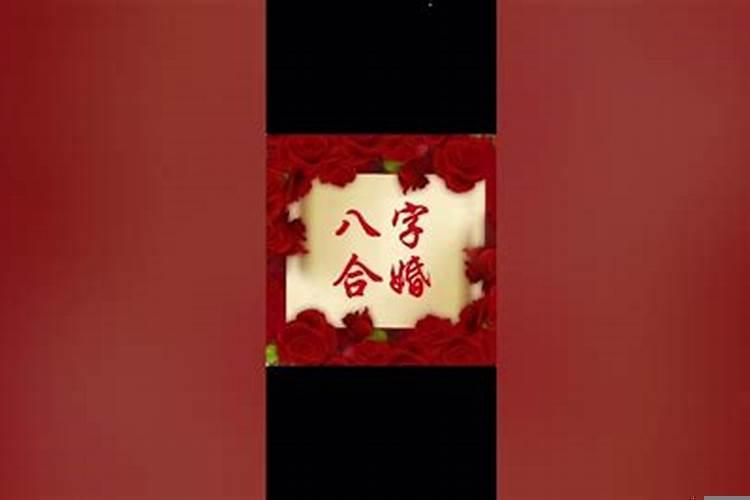 八字合婚看法