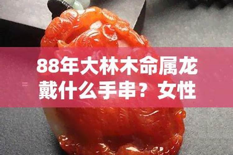 88年属龙大林木命佩戴什么水晶