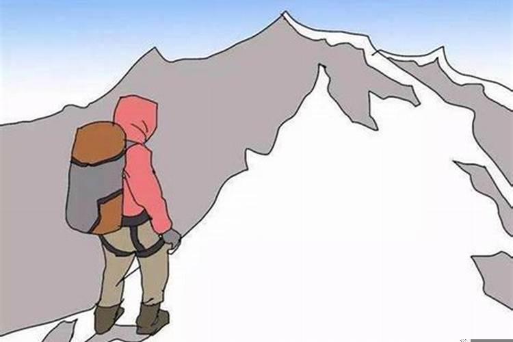 梦见突然出现一座山峰