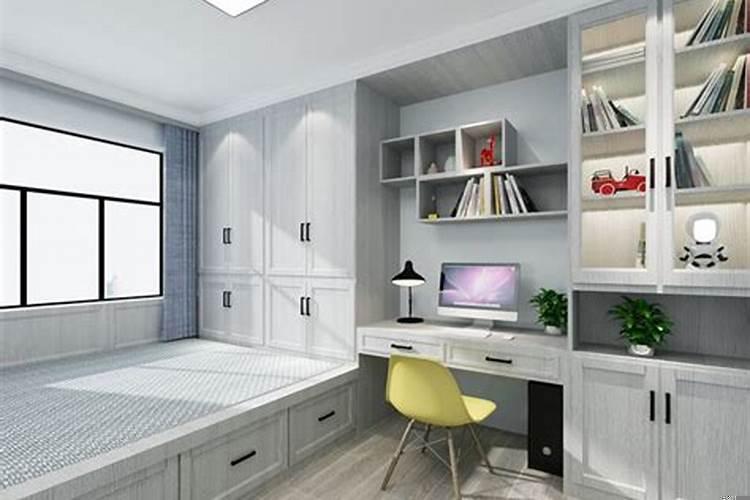 有飘窗的卧室上下铺的床怎么摆放好