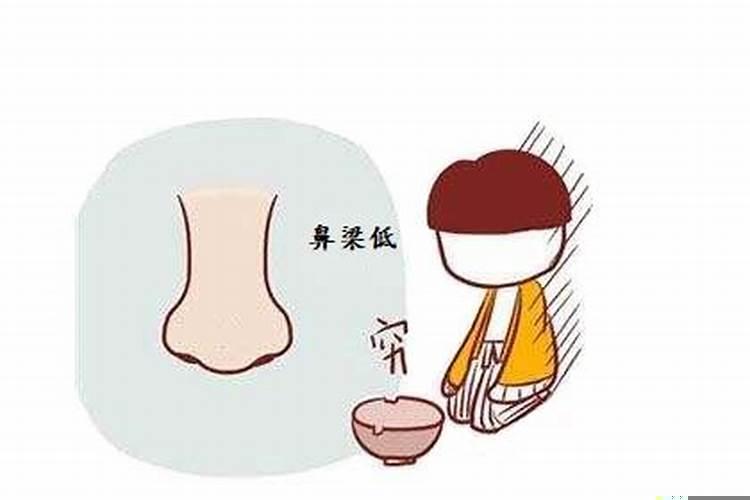 鼻梁低的男人面相