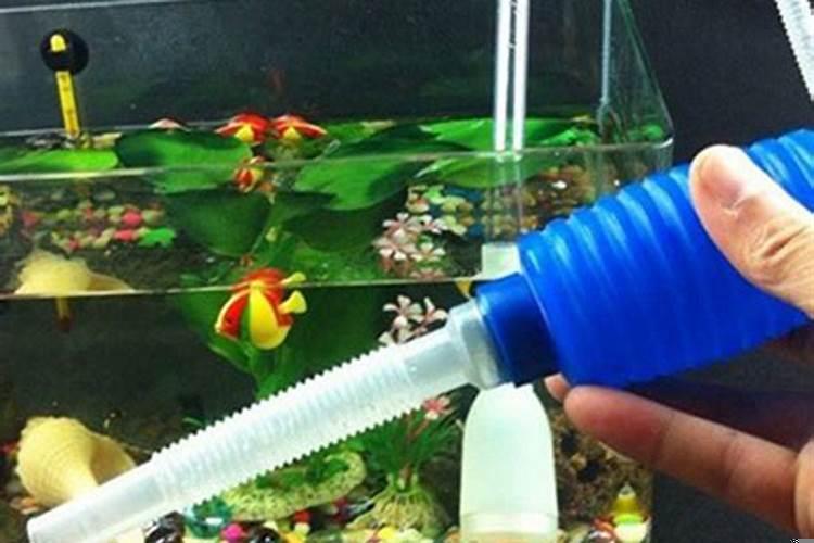 怎么用管子吸鱼缸的水