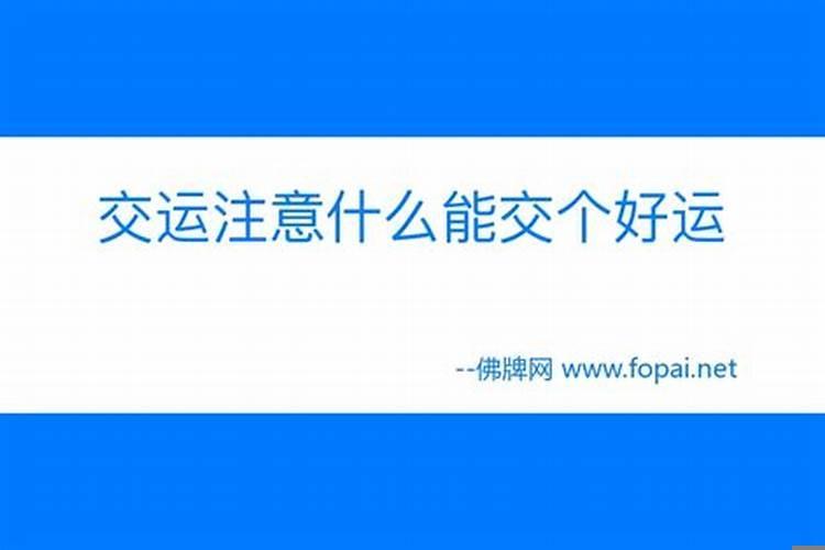 交运年好不好