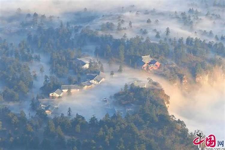 梦见山上云雾缭绕似仙境