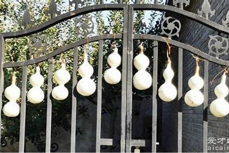 家里一般挂几个葫芦