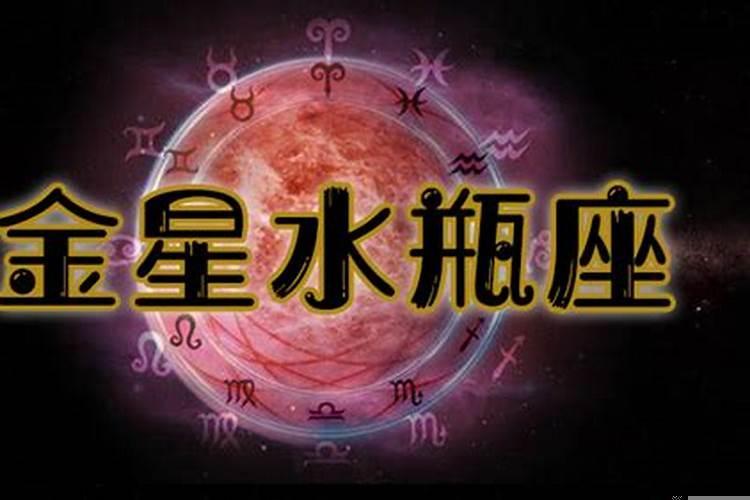 金星水瓶感情