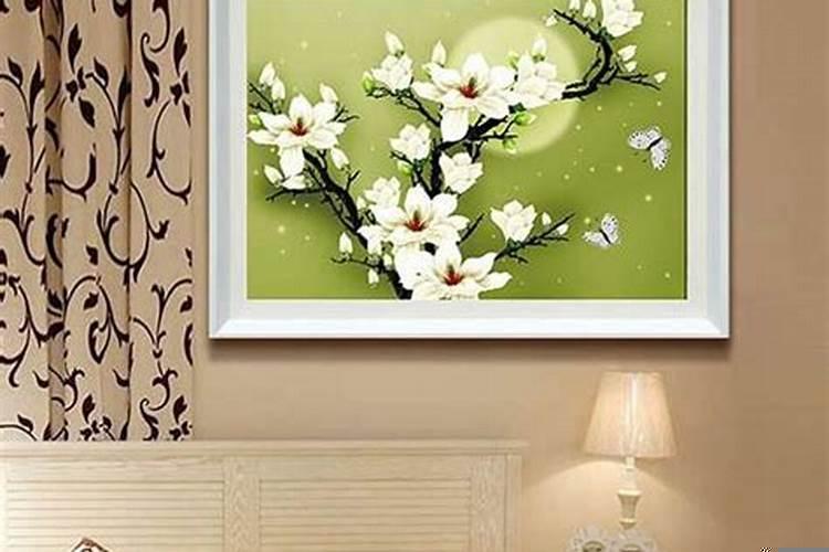 卧室怎么摆放十字绣才会好看