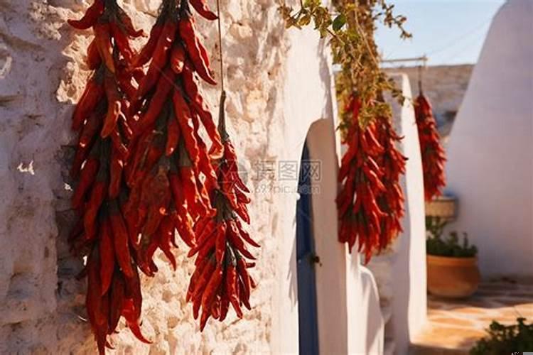 门口挂辣椒好吗
