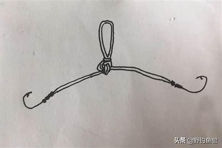 子线与八字环的绑法防缠绕