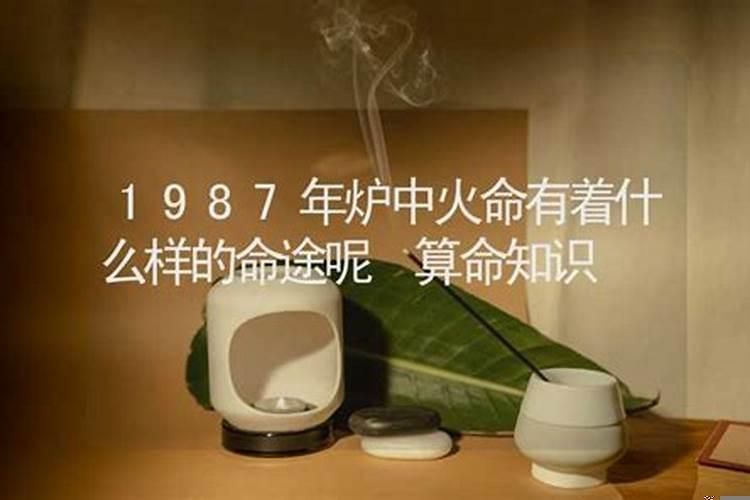 1987年炉中火命缺水