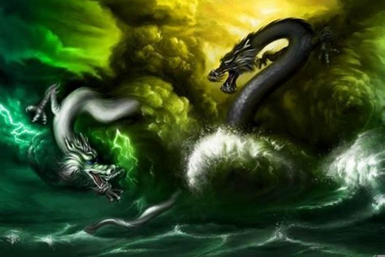 梦见一条大黑龙追我