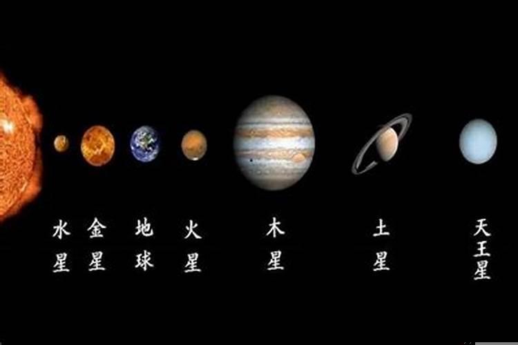 水金地火木土的顺序