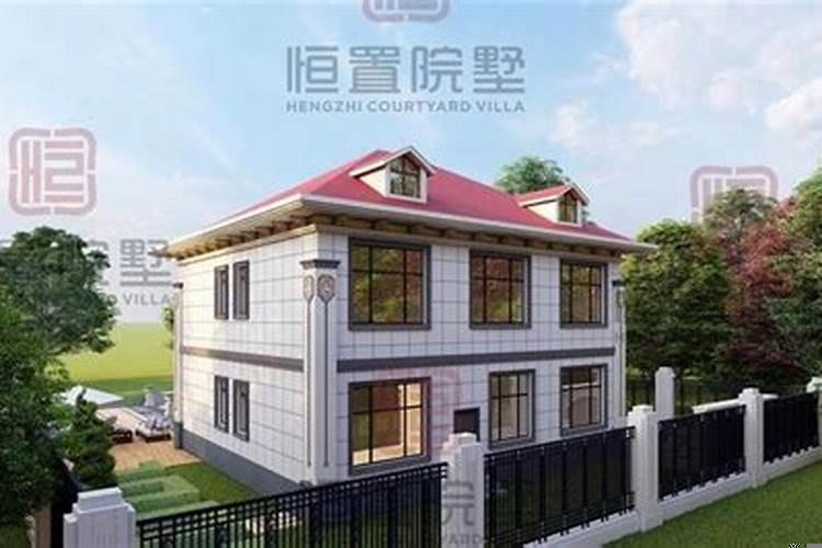 农村自建房朝向对山峰