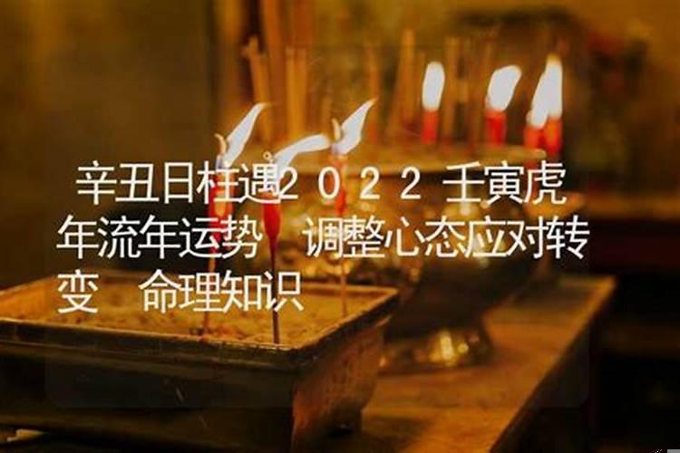 辛卯日柱逢辛丑流年