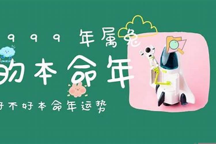 1999年属兔的本命年