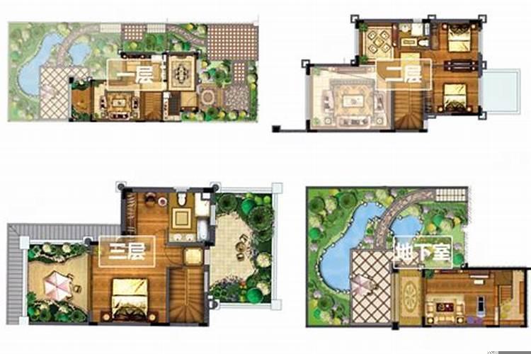 别墅庭院有哪些功能分区