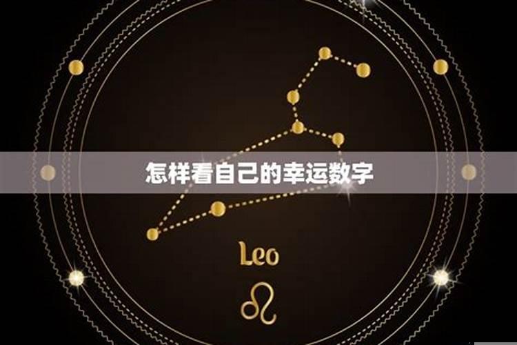 怎么知道自己的幸运数字