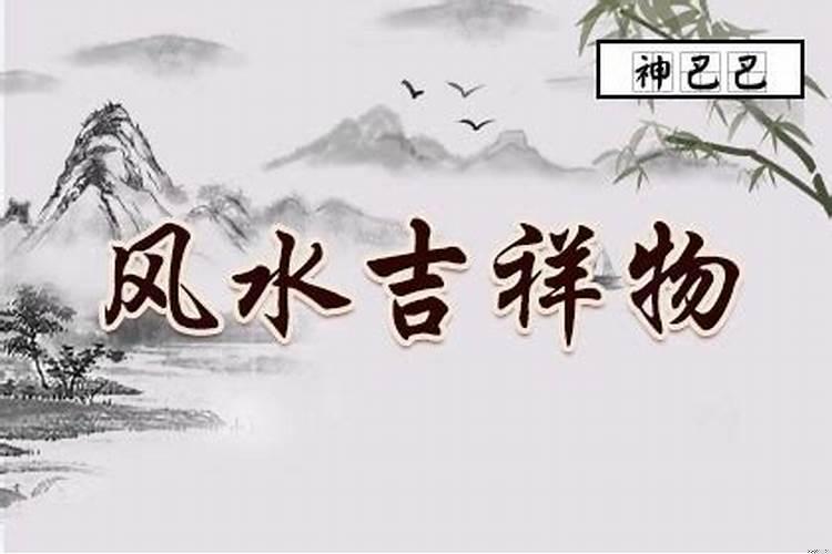 什么是风水吉祥物