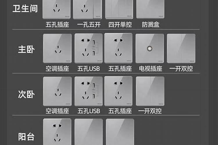 房屋装修一般把插座开关放在哪里