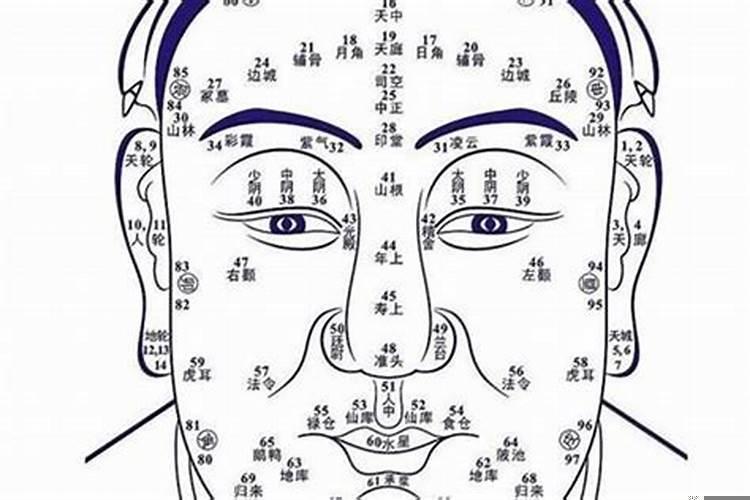 面相流年流月断事