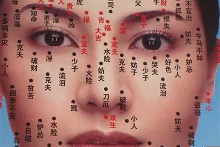 看面相的痣算命