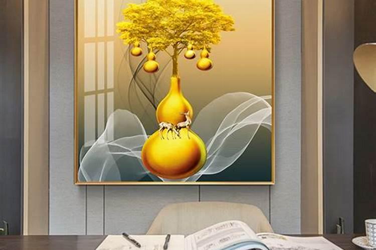 葫芦挂客厅北墙上好吗