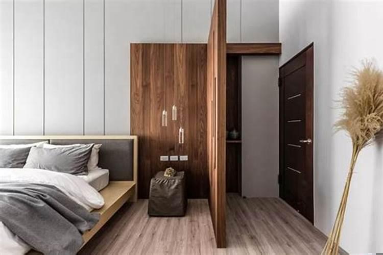 开门看见床侧面好不好