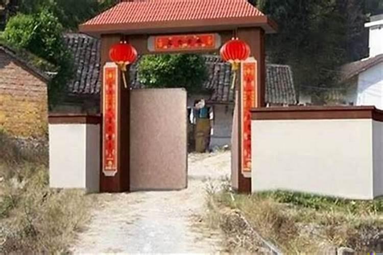 农村建房的大门要注意什么
