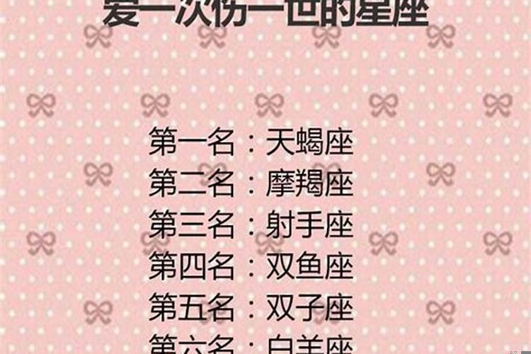 十二星座谁受的伤最多