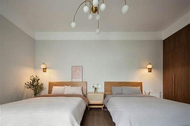 10平米放两张床