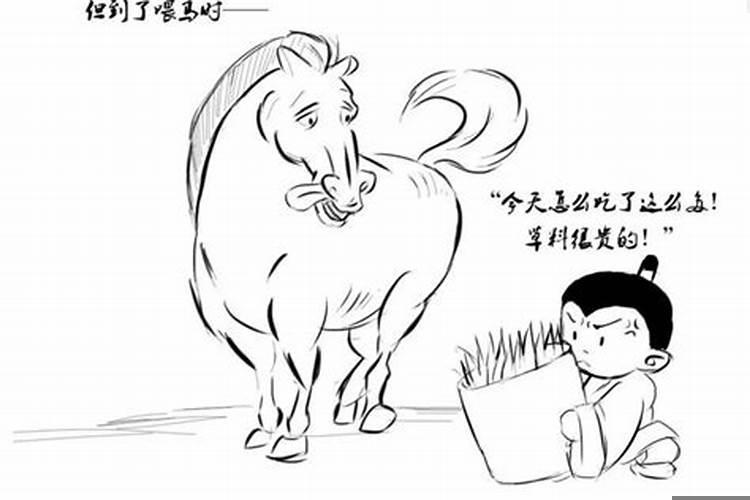 马不吃草是得什么病了