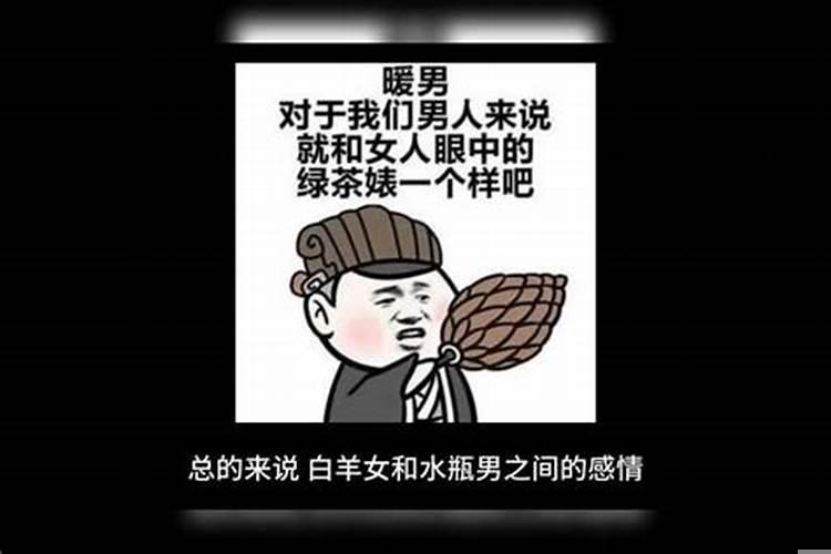 白羊男为何爱水瓶女