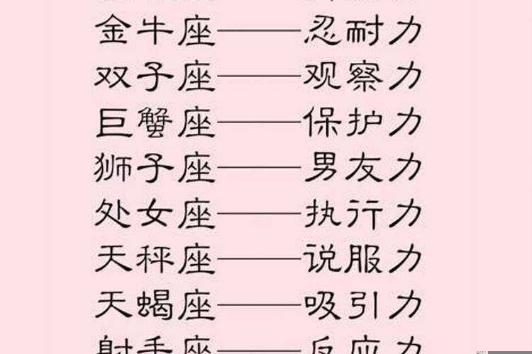 12星座长相最丑是哪个星座