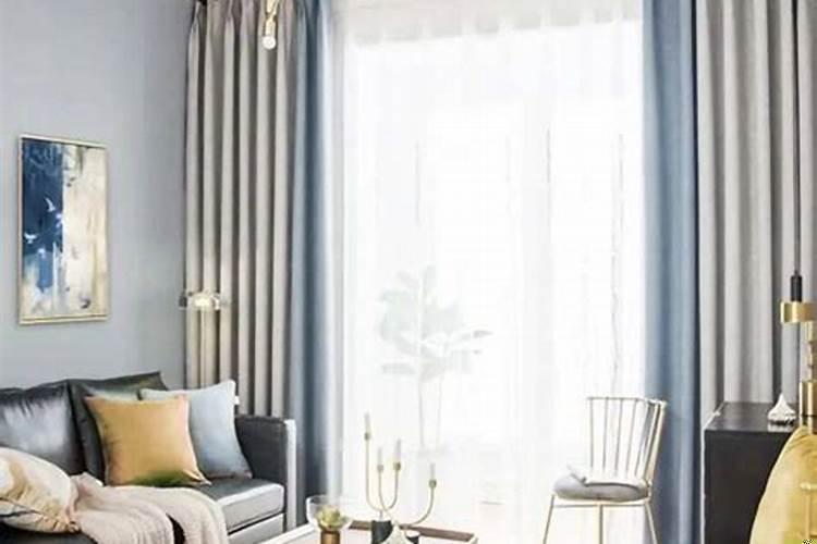 客厅适合挂什么颜色的门帘