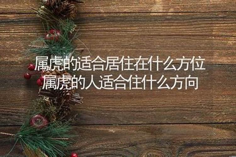 属虎的人住房什么方位好吉利
