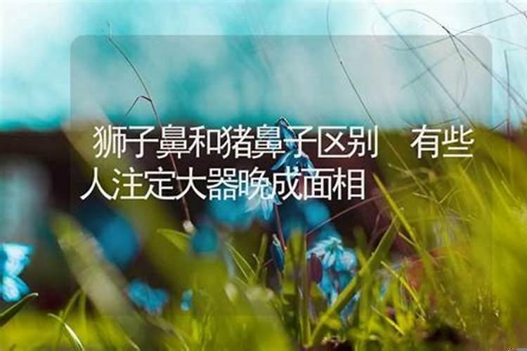 有些人注定大器晚成面相