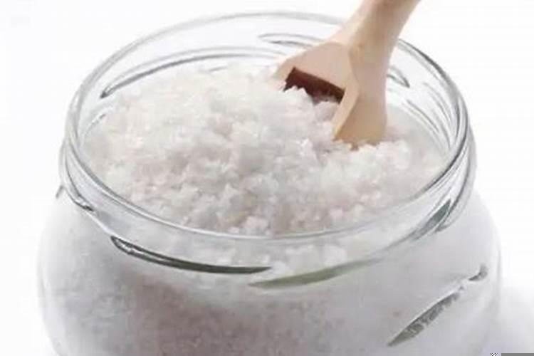 风水中的粗盐是指海盐吗?