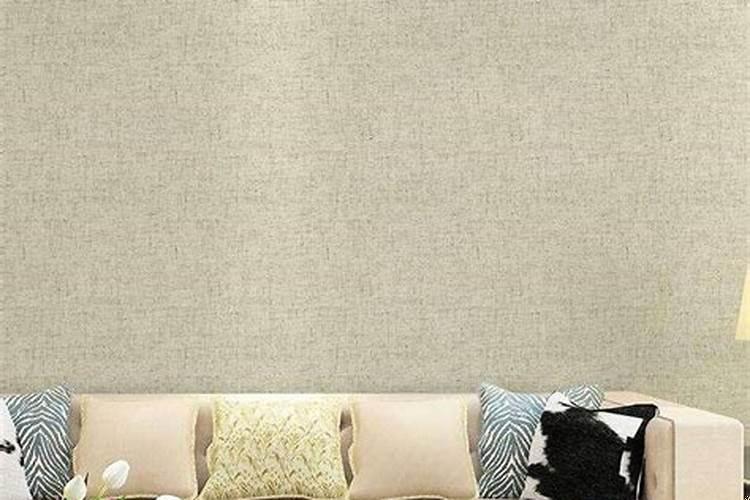 客厅贴什么墙纸最好看